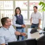 Steuerberatung Reindl, Hergenröder und Partner - v.l. Andreas Böhm, Tamara Zeuß, Christian Hergenröder