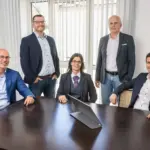 Steuerberatung Reindl, Hergenröder und Partner - v.l. Peter Reindl, Andreas Böhm, Tamara Zeuß, Anton Hergenröder, Christian Hergenröder