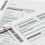 Steuerberatung Reindl, Hergenröder und Partner - Formular einer Einkommensteuererklärung.